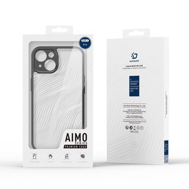 Чохол для Apple iPhone 15 Dux Ducis Aimo чорний 28093 фото