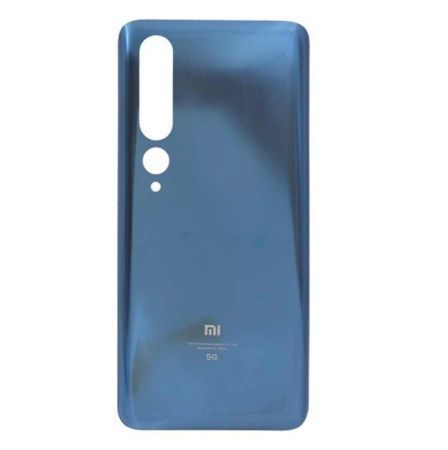 Задняя крышка для Xiaomi Mi10, Mi 10 синяя 10252 фото
