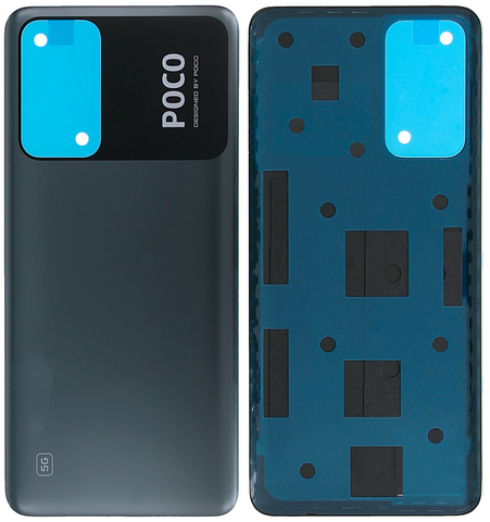 Задняя крышка для Xiaomi Poco M4 Pro 5G черная 23130 фото