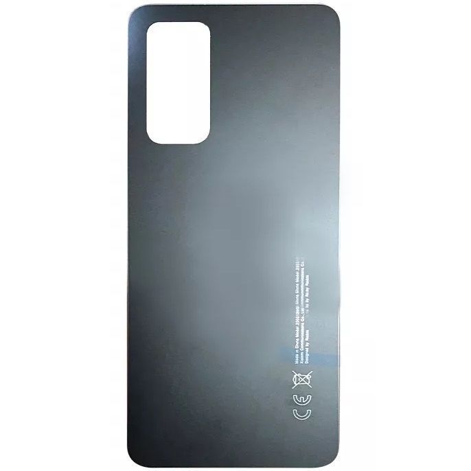 Задняя крышка для Xiaomi 12 Lite черная 32142 фото