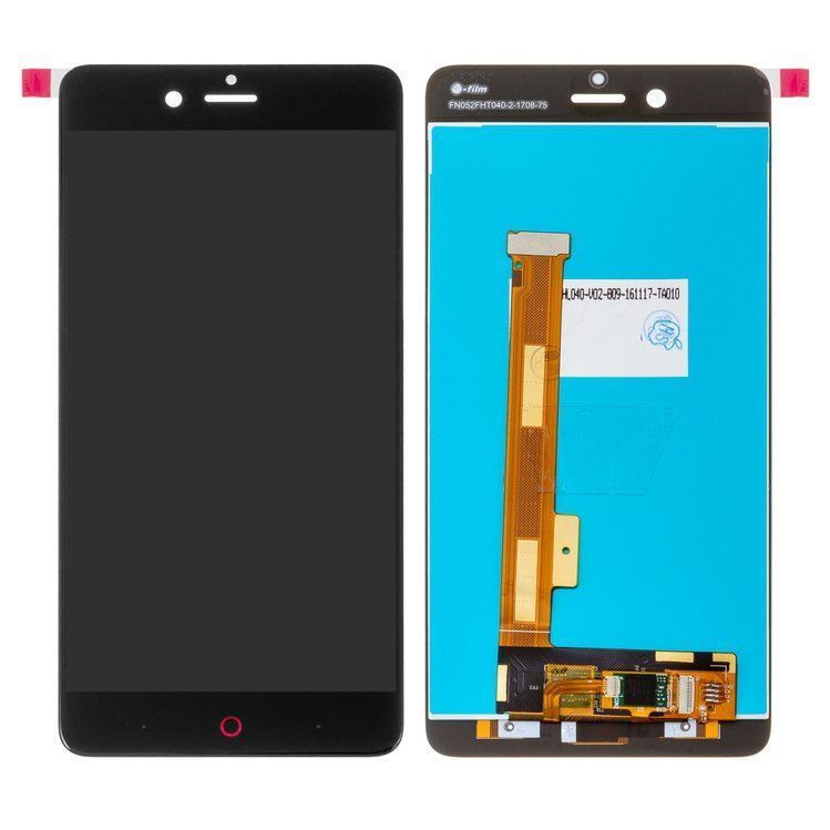 Дисплей для ZTE Nubia Z17 mini NX569J черный 16092 фото