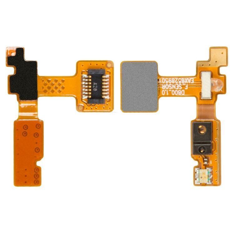 Шлейф LG D800 Optimus G2, D801, D802, D803, D805 с датчиком освещения, датчиком приближения 04828 фото