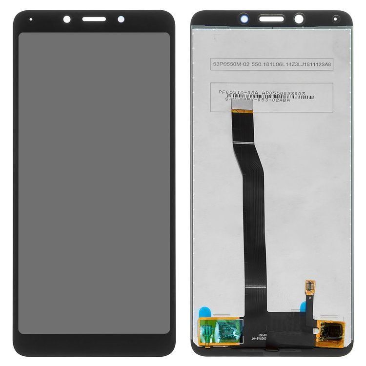 Дисплей для Xiaomi Redmi 6, Redmi 6A черный Оригинал 23664 фото