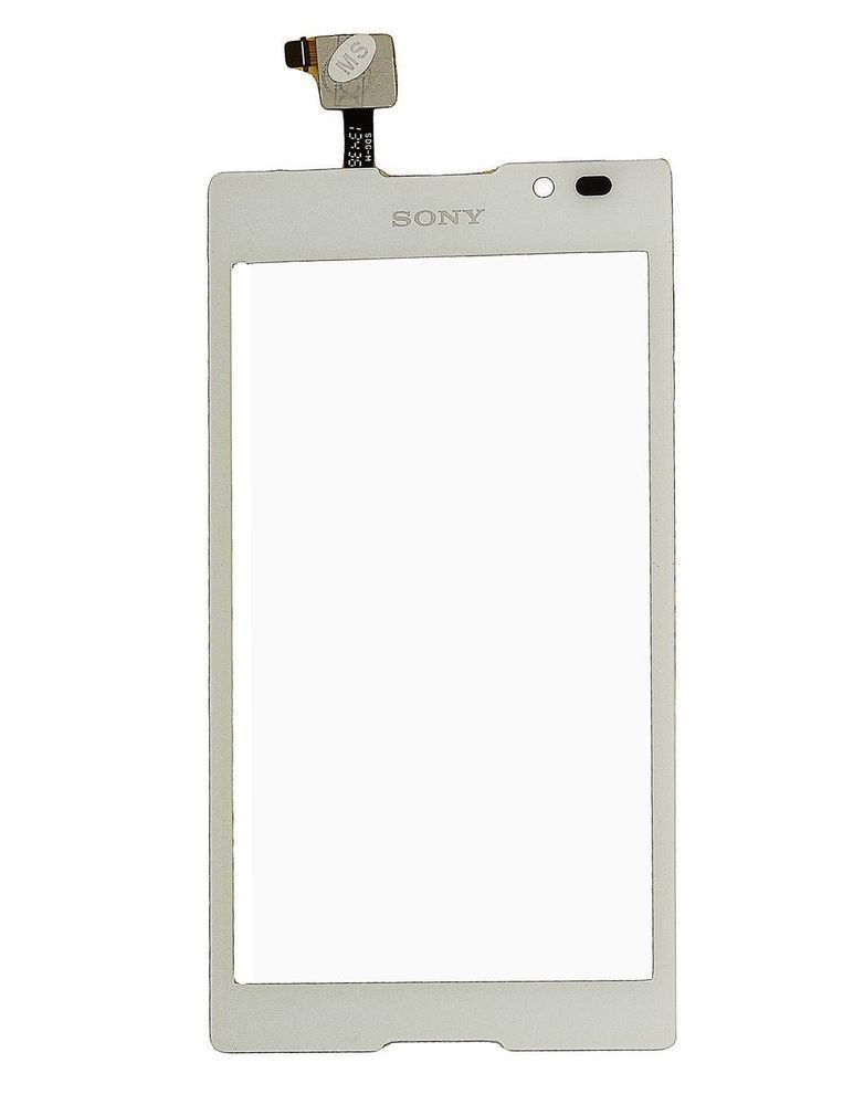 Сенсор (тачскрин) Sony C2305 (S39h) Xperia C белый 00499 фото