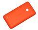 Задняя кришка для Microsoft (Nokia) Lumia 530 (RM-1017/RM-1019) оранжевая, Bright Orange 08648 фото 3