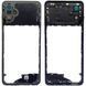 Рамка корпусу Samsung A066 Galaxy A06 5G чорна, Black 33148 фото
