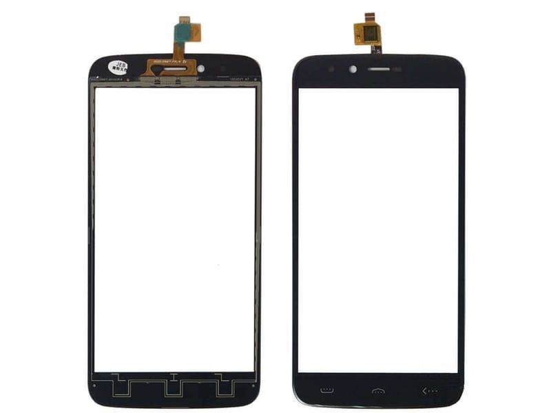 Сенсор (тачскрин) HomTom HT50, HT50 Pro черный 11540 фото