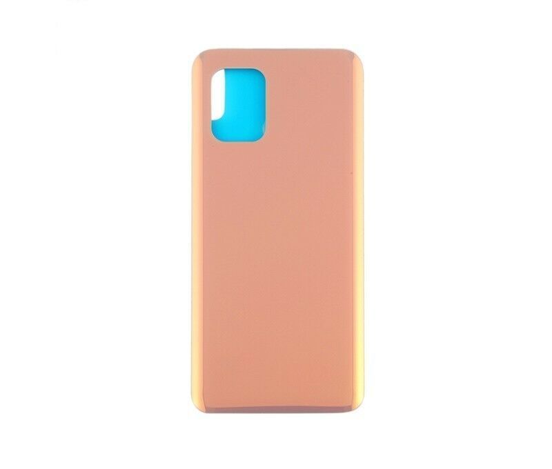Задняя крышка для Xiaomi Mi10 Lite, Mi 10 Lite золотистая 19472 фото