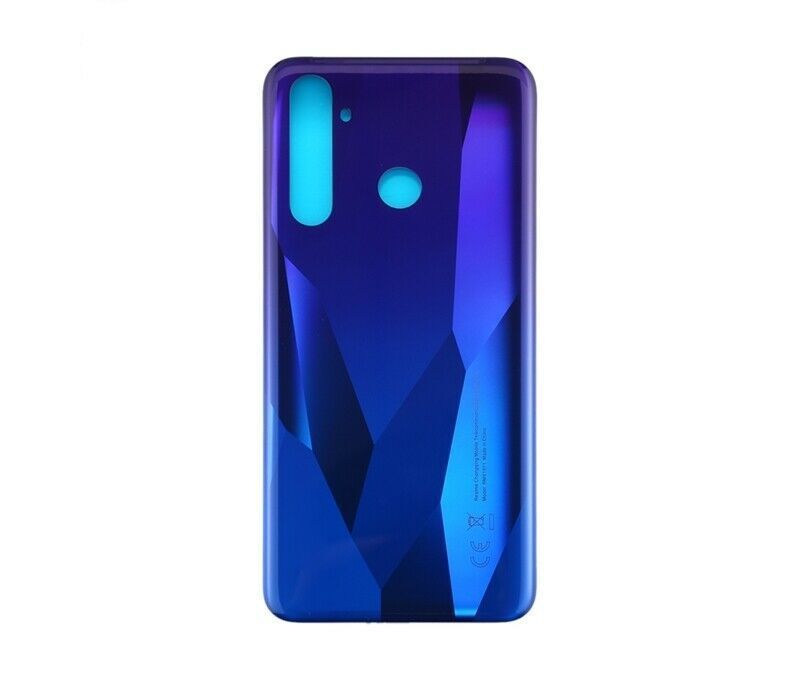 Задняя крышка для Realme 5, Realme 5 Pro синяя, Crystal Blue, Оригинал Китай 18628 фото