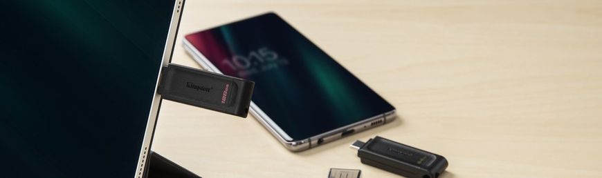 Флеш пам'ять Kingston USB 3.2 DT 70 128GB Type-C 27885 фото