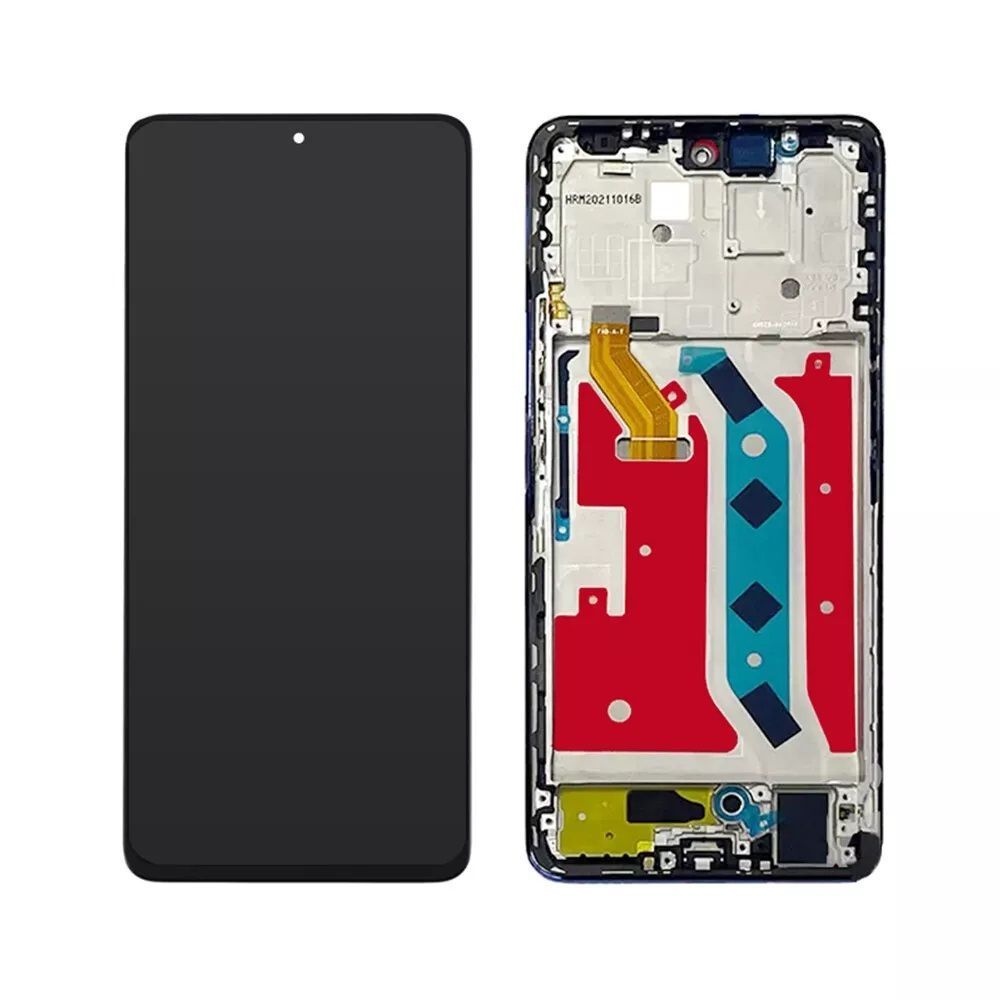 Дисплей для Honor X9, Magic 4 Lite, Honor X30 ANY-LX1, ANY-LX2, ANY-LX3, ANY-NX1 2022 з рамкою чорний 30711 фото