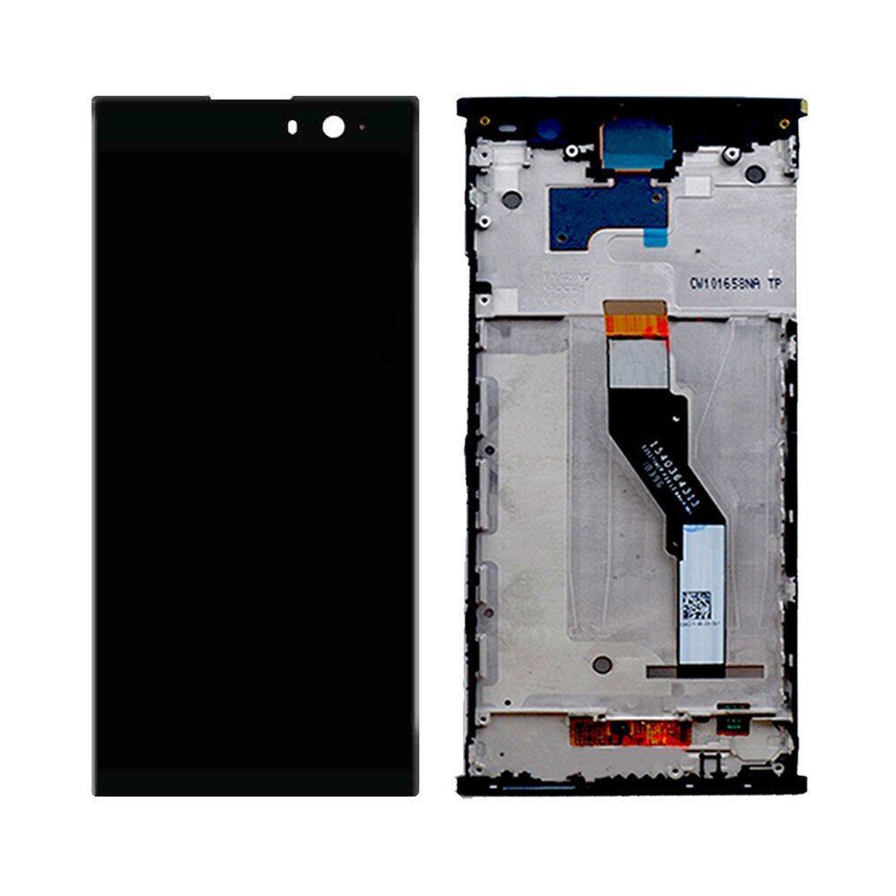 Дисплей Sony H4413 Xperia XA2 Plus, H4493 черный, с рамкой 25590 фото