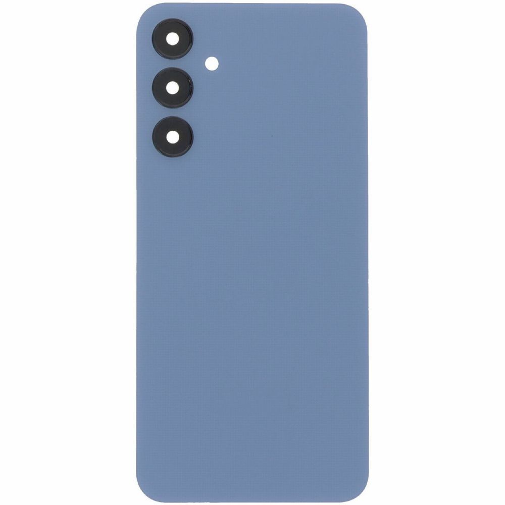 Задняя крышка Samsung A256 Galaxy A25 синяя, Optimistic Blue со стеклом камеры 34003 фото