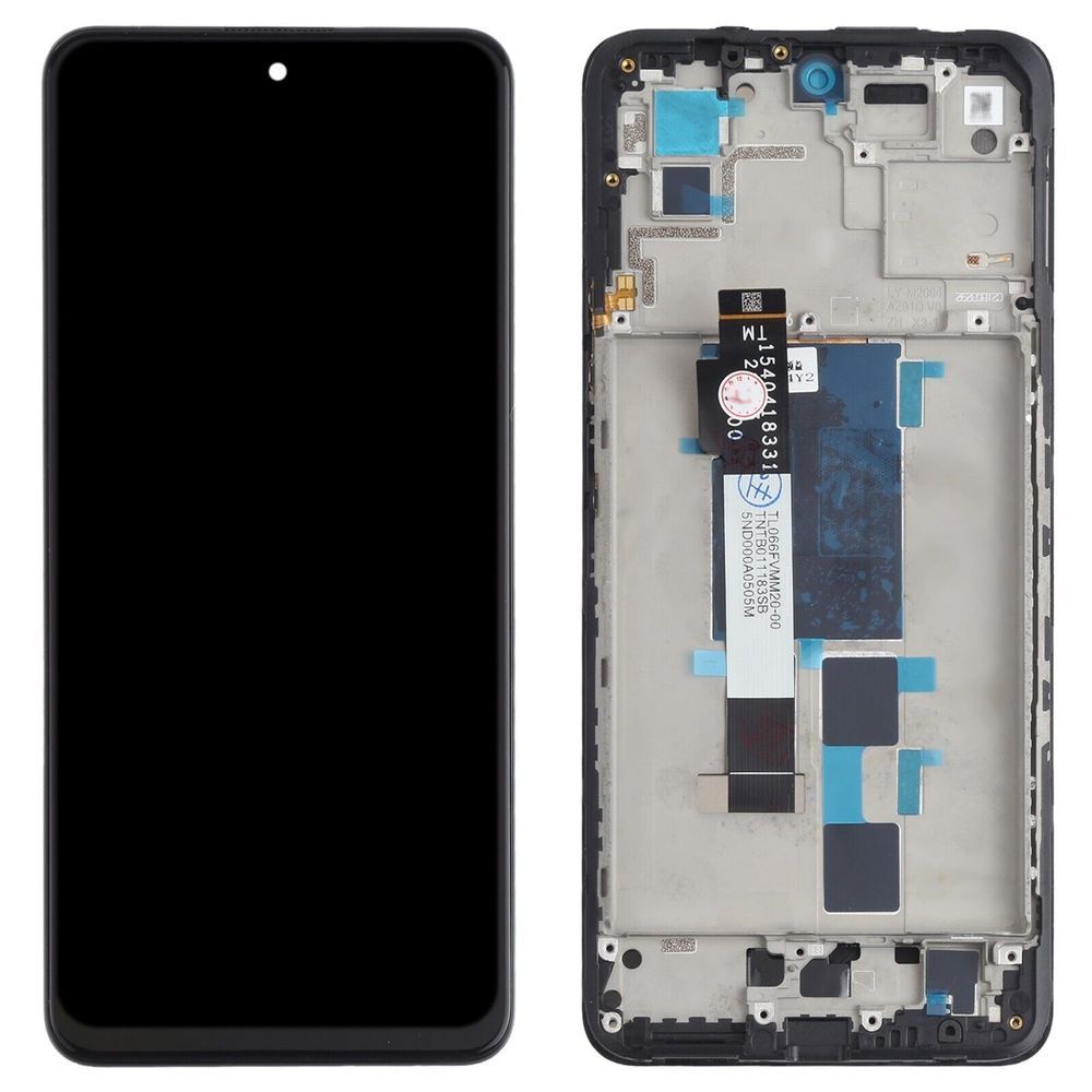 Дисплей для Xiaomi Redmi Note 10 Pro 5G China, Poco X3 GT з рамкою чорний IPS 28691 фото