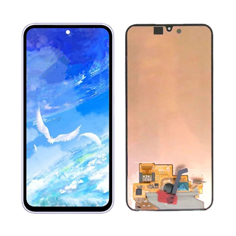 Дисплей для Samsung A546B Galaxy A54 5G черный, с широкими рамками сенсора, Хайкопия OLED 29551 фото