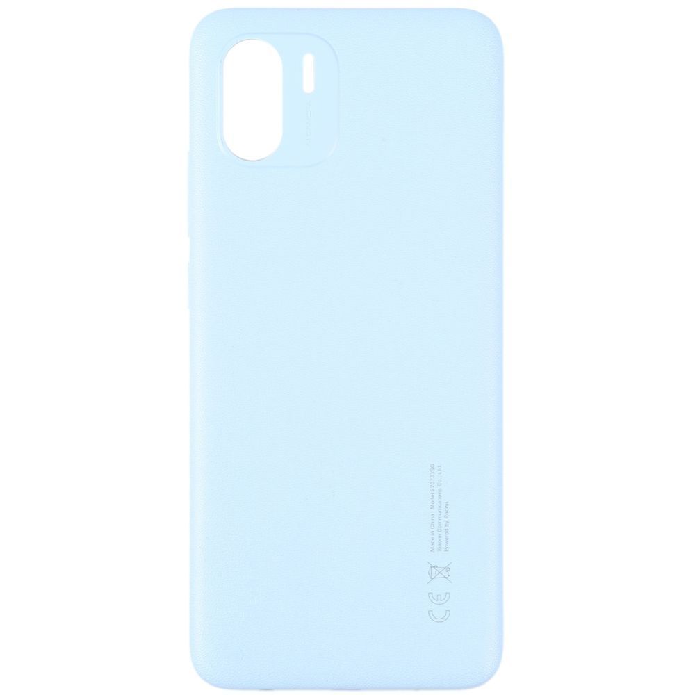 Задняя крышка для Xiaomi Redmi A1, Redmi A2 220733SI голубая оригинал Китай 12293 фото