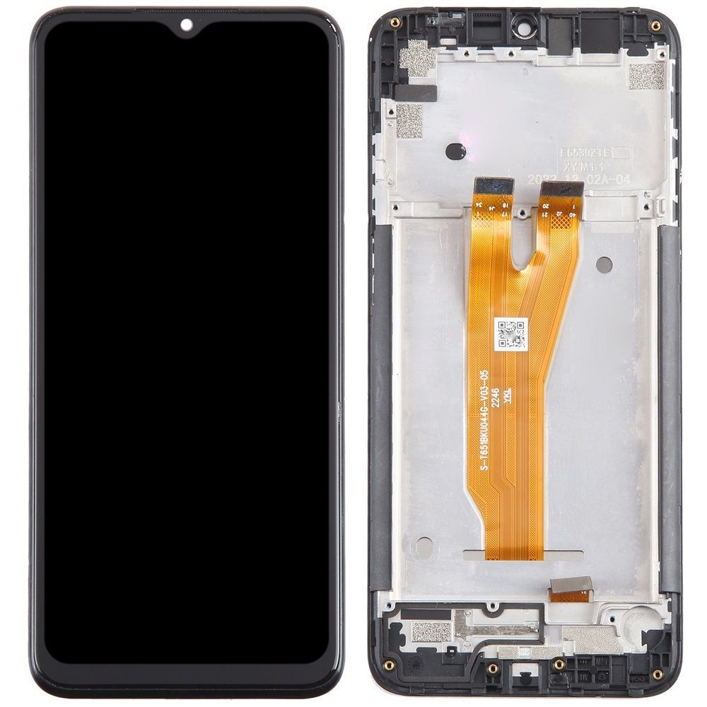 Дисплей для ZTE Blade A53 с рамкой черный 29752 фото