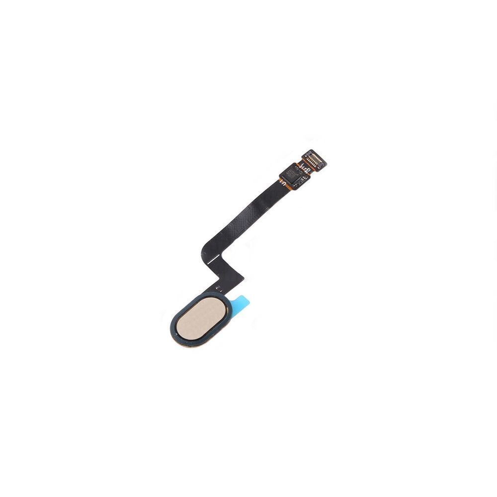Шлейф для Motorola XT1681 G5 Plus XT1683, XT1684, XT1685, XT1686, XT1687 с сканером отпечатка пальца золотой 09197 фото