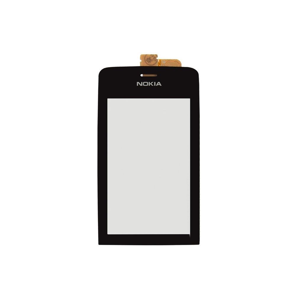 Сенсор (тачскрин) Nokia Asha 308, Asha 309, Asha 310 черный Оригинал Китай 01570 фото