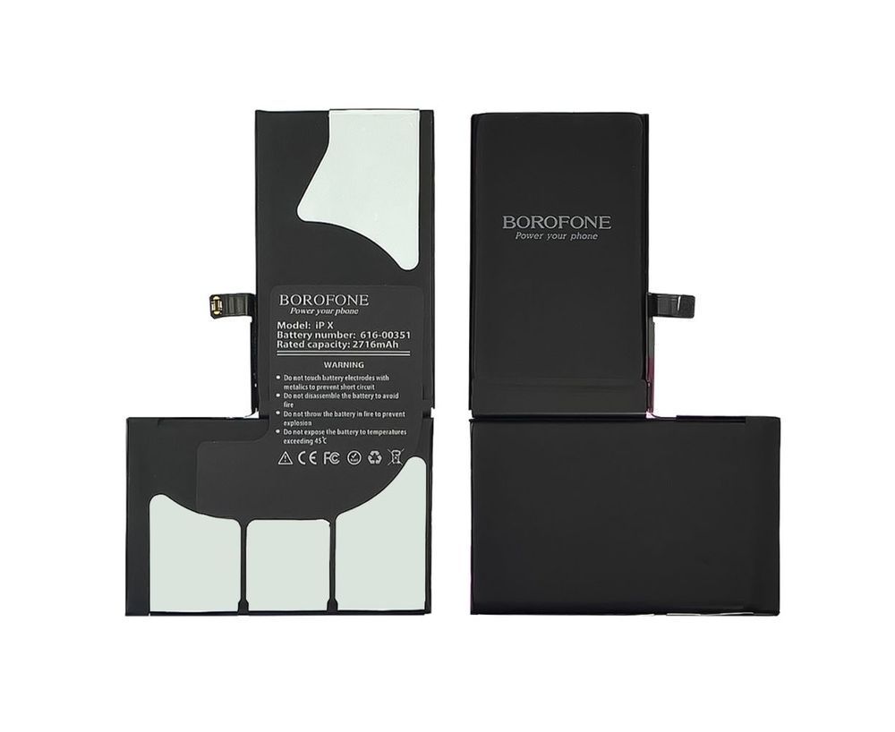 Аккумулятор Borofone для Apple iPhone X 2716mAh 25648 фото