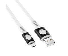 Кабель Borofone BX35 Type-A - Micro 1м 2.4A белый 28327 фото