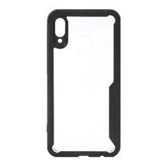 Чехол силиконовый с пластиковыми вставками Florence Huawei P20 Lite (2018) черный 13486 фото