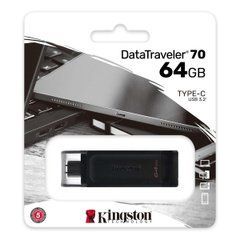 Флеш память Kingston USB 3.2 DT 70 64GB Type-C 27886 фото