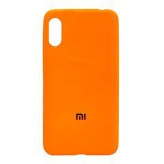Чехол силиконовый Silicone Case для Xiaomi Redmi 7A Neon Orange 14819 фото