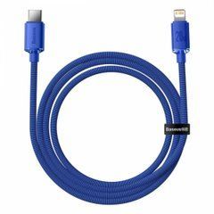 Кабель Baseus Crystal Shine Data Cable Type-C to Lightning 20W (1.2m) синій 27311 фото