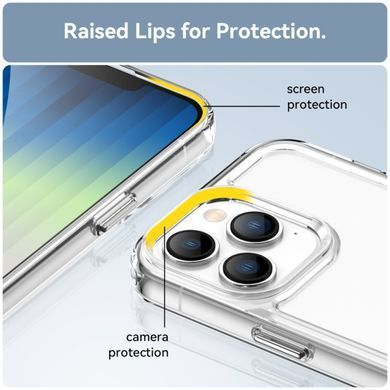 Чохол для Apple iPhone 15 Pro Max силікон 2mm прозорий 28094 фото