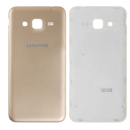 Задня кришка для Samsung J320H Galaxy J3 (2016) золотиста Оригінал Китай 11302 фото