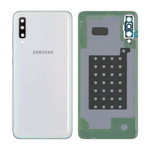 Задняя крышка для Samsung A705F Galaxy A70 2019 белая, Оригинал Китай со стеклом камеры 24386 фото