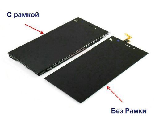 Дисплей для Xiaomi Mi3 черный 01100 фото