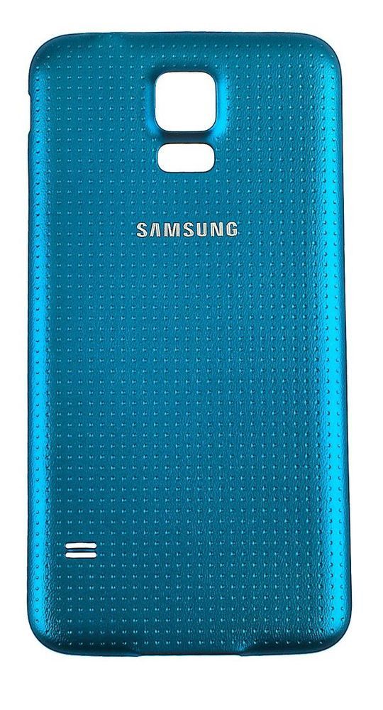Задня кришка для Samsung G900H Galaxy S5 синя 03198 фото
