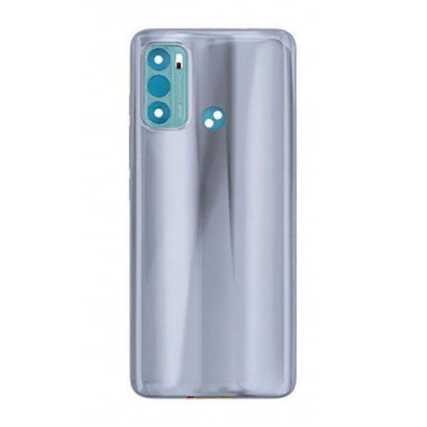 Задня кришка для Motorola XT2135 Moto G60 срібляста Оригінал Китай 06828 фото