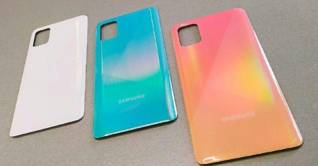 Задняя крышка для Samsung A515F Galaxy A51, розовая, Оригинал Китай 16936 фото