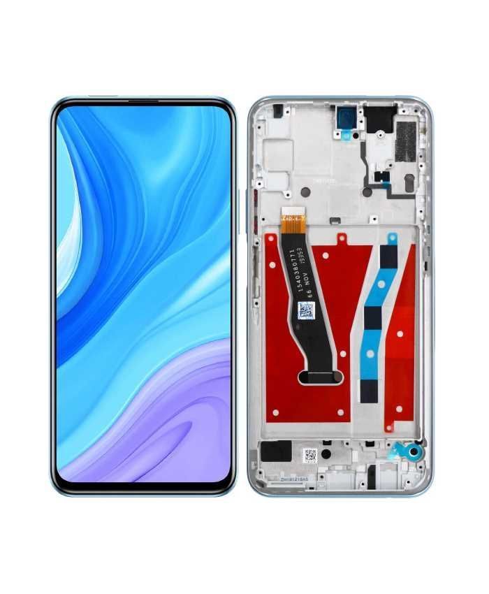 Дисплей для Huawei P Smart Pro STK-L21, Y9s, Honor 9X (2019) с рамкой синий 18671 фото