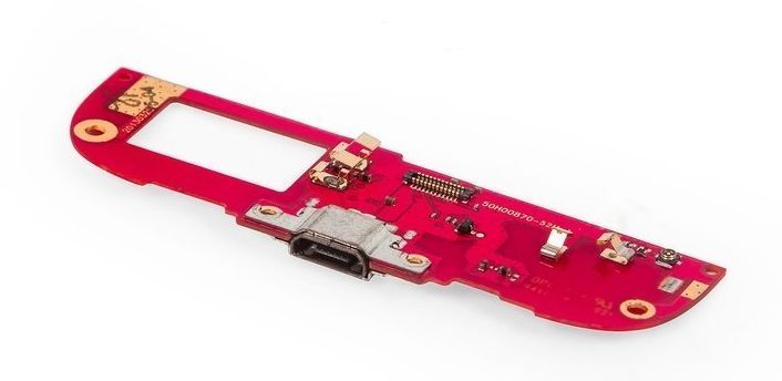 Нижняя плата для HTC Desire 608t с разьемом зарядки и микрофоном 04340 фото