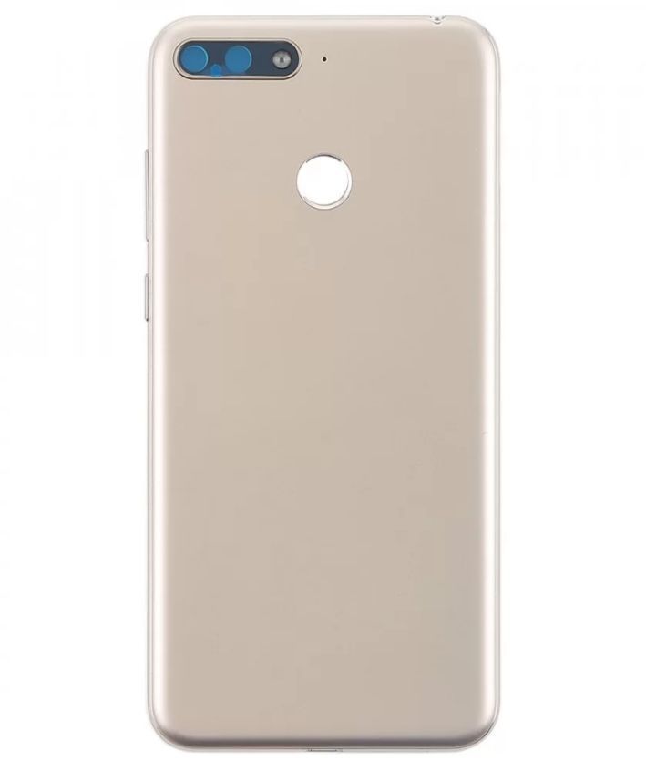 Задняя крышка Huawei Y6 Prime 2018 (ATU-L31, ATU-L42) золотистая, с вырезом под сканер отпечатка пальца 23020 фото