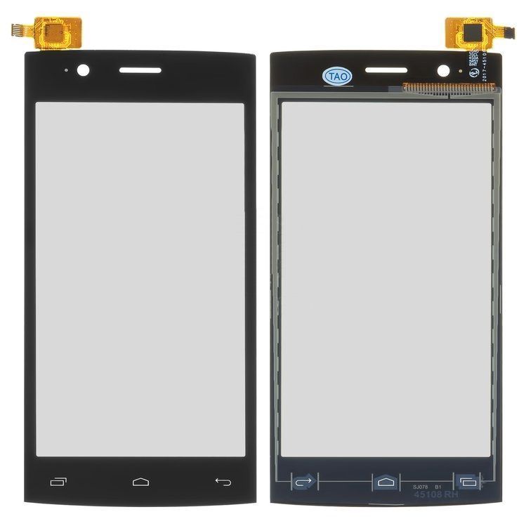 Сенсор (тачскрин) Fly FS451 Nimbus 1 черный 06002 фото