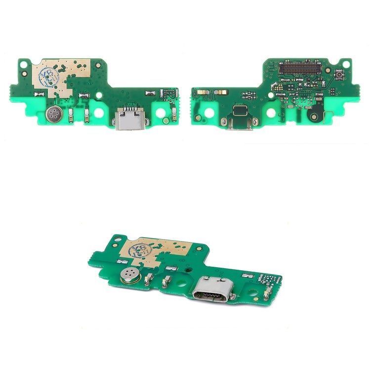 Нижняя плата для Huawei Y6 II (CAM-L21) с разьемом зарядки и микрофоном 08559 фото
