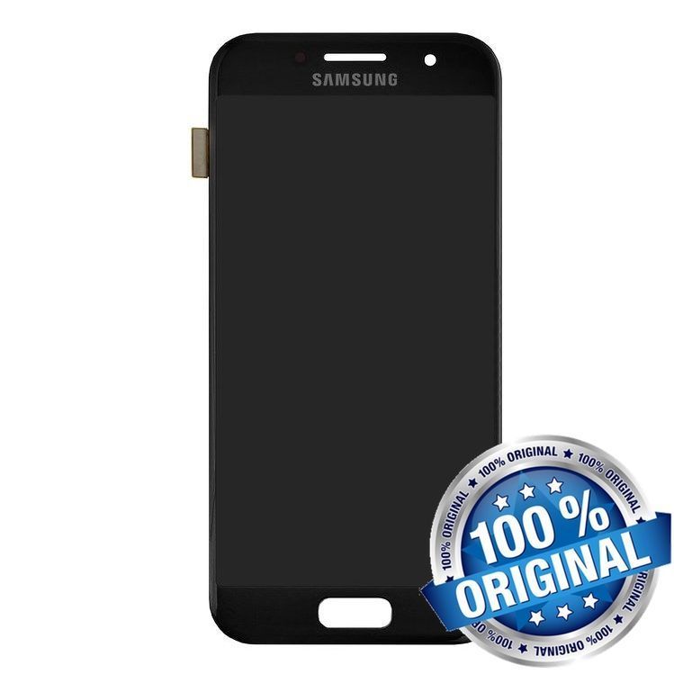 Дисплей для Samsung A320F Galaxy A3 2017 черный (GH97-19732A) Оригинал 05933 фото