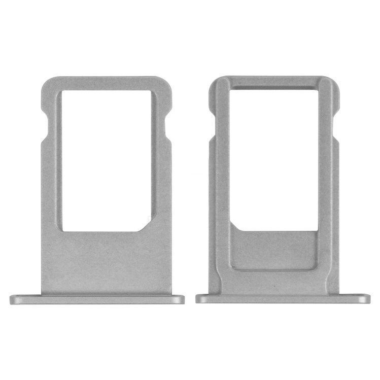 Держатель SIM-карты Apple iPhone 6S серебристый 08726 фото