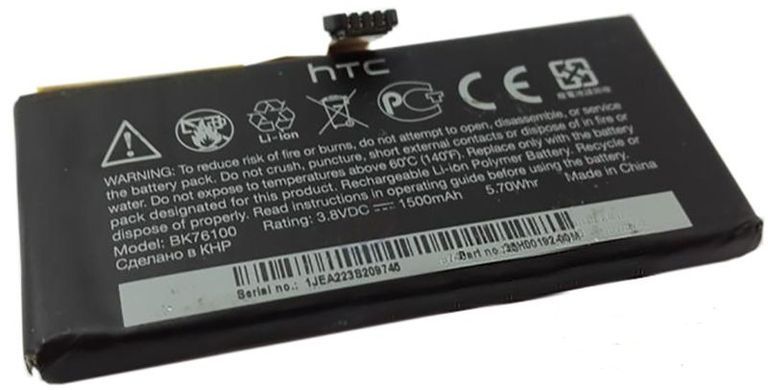 Аккумулятор HTC BK76100 для One V T320e 1500mAh 04086 фото