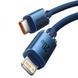 Кабель Baseus Crystal Shine Data Cable Type-C to Lightning 20W (1.2m) синий 27311 фото 2