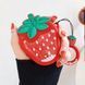 Чехол для наушников AirPods клубничка 26432 фото 2