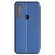 Чехол-книжка Premium Case под кожу Realme C3 синий 18635 фото 2