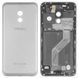 Задняя крышка для Meizu Pro 6 (M570) серебристая 09888 фото