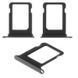 Держатель SIM-карты Apple iPhone 12 Mini черный 24372 фото