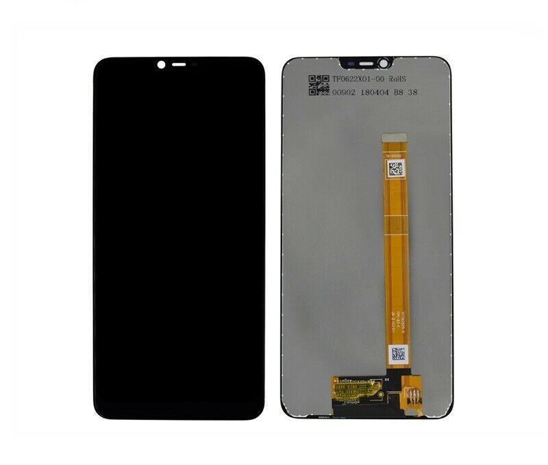 Дисплей для Oppo A3s, Oppo A5 2018, Realme C1 чорний 18388 фото